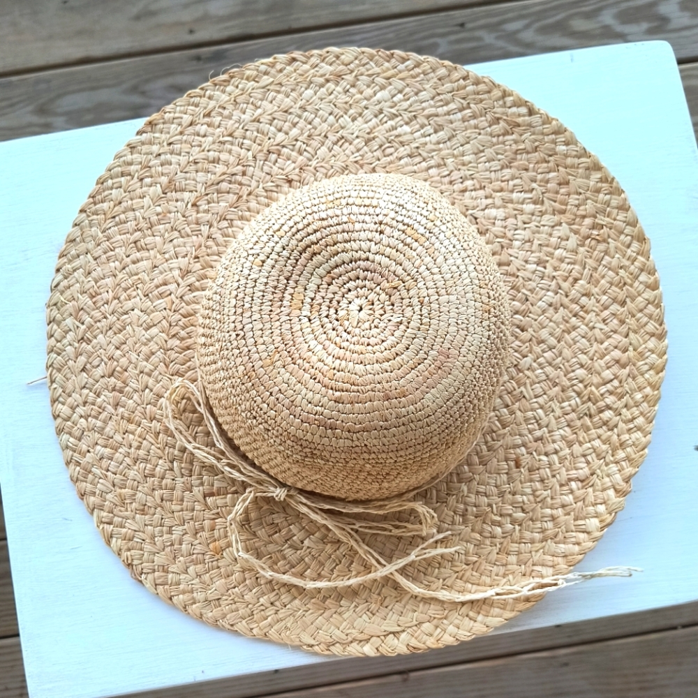Straw Gardener's Hat